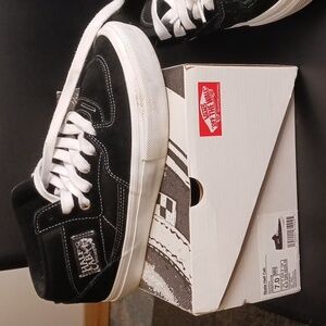 Vans Skate Half Cab Pro Suede Black and White Men’s Size 7
